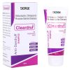 Cleardruf (Brand Name) Ketoconazole, Climbazole & Piroctone Olamine Shampoo (Active Ingredients) Anti-Dandruff Shampoo With Hyaluronic Acid Controls: Flaking, Scaling, Itching 100 ml (Product Volume) SEGE (Company Name)