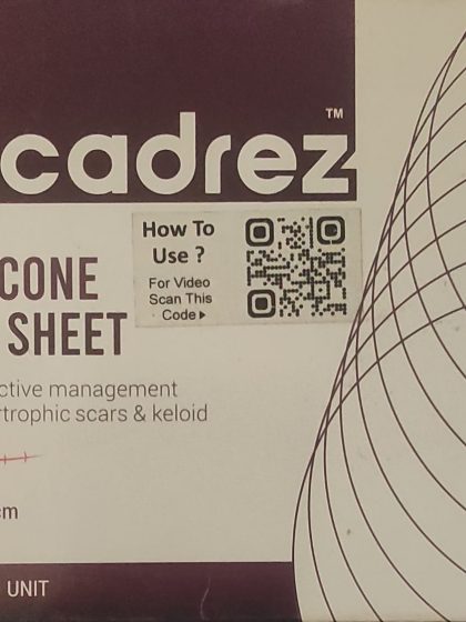 Scadrez, Silicone Gel Sheet, Scar Treatment, Keloid Management Hypertrophic Scars