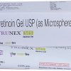 Trunex MS Gel Tretinoin Gel USP (Microsphere) 0.04% w/w Aqueous Gel For External Use Only 15g Tube Manufactured by KLM Laboratories Prescription-Based Skincare Dermatological Treatment